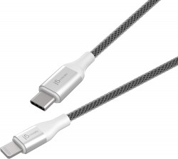 J5CREATE USB TYPE-C TO LIGHTNING CABLE (WHITE COLOR) JLC15W