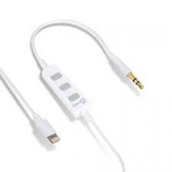 J5CREATE LIGHTNING TO HEADPHONE CABLE WITH HQ AMPLIFIER (WHI