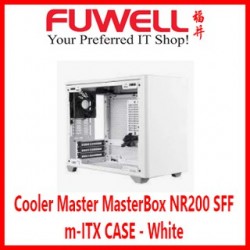 COOLERMASTER MASTERBOX NR200 SFF  m-ITX CASE [White]