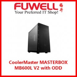 FUWELL - CoolerMaster MASTERBOX MB600L V2 with ODD