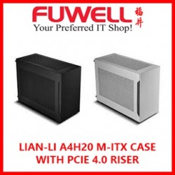 LIAN-LI A4H20 M-ITX CASE WITH PCIE 4.0 RISER