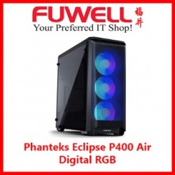 Phanteks Eclipse P400 AIR DIGITAL RGB ATX Casing