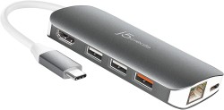 J5CREATE USB 3.1 TYPE-C MULTI ADAPTER (HDMI/ETHERNET/USB 3.1