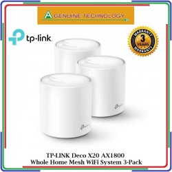 TP-LINK Deco X20 AX1800 Whole Home Mesh WiFi System 3-Pack