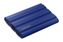 Samsung T7  Shield Portable SSD 1TB-Blue