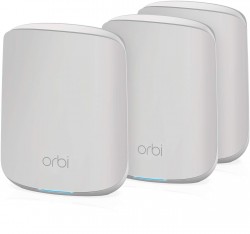 NETGEAR Orbi Whole Home Dual Band Mesh WiFi 6 System (RBK353