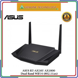 ASUS RT-AX56U AX1800 Dual Band WiFi 6 (802.11ax) Router supp