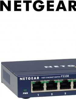 Netgear FS108-300PES ProSafe? 8 Port 10/100 UnmanagedSwitch