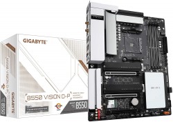 Gigabyte B550 VISION D-P Motherboard WIFI-6, BT5,2*SLI,2*X-F