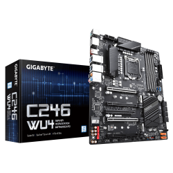 Gigabyte C246-WU4 Motherboard ECC, 4*X'FIRE