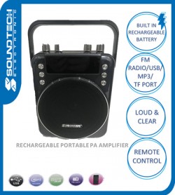SoundTech Portable Waistband PA Amplifier