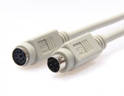 PS/2 M/F Extension Computer Interface Cable 3M