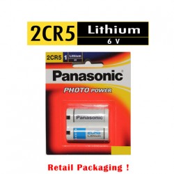 PANASONIC 6V LITHIUM 2CR5(1 PCS ONLY)