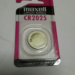 MAXELL CR2025 3V LITHIUM BATTERY (3 PC PACK)