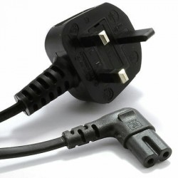 FIGURE 8 POWER CORD RIGHT ANGLE 5M