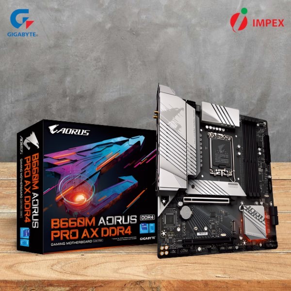 憧れの 新品未使用品GIGABYTE (rev. B660M 1.x) AORUS マザーボード AX ...