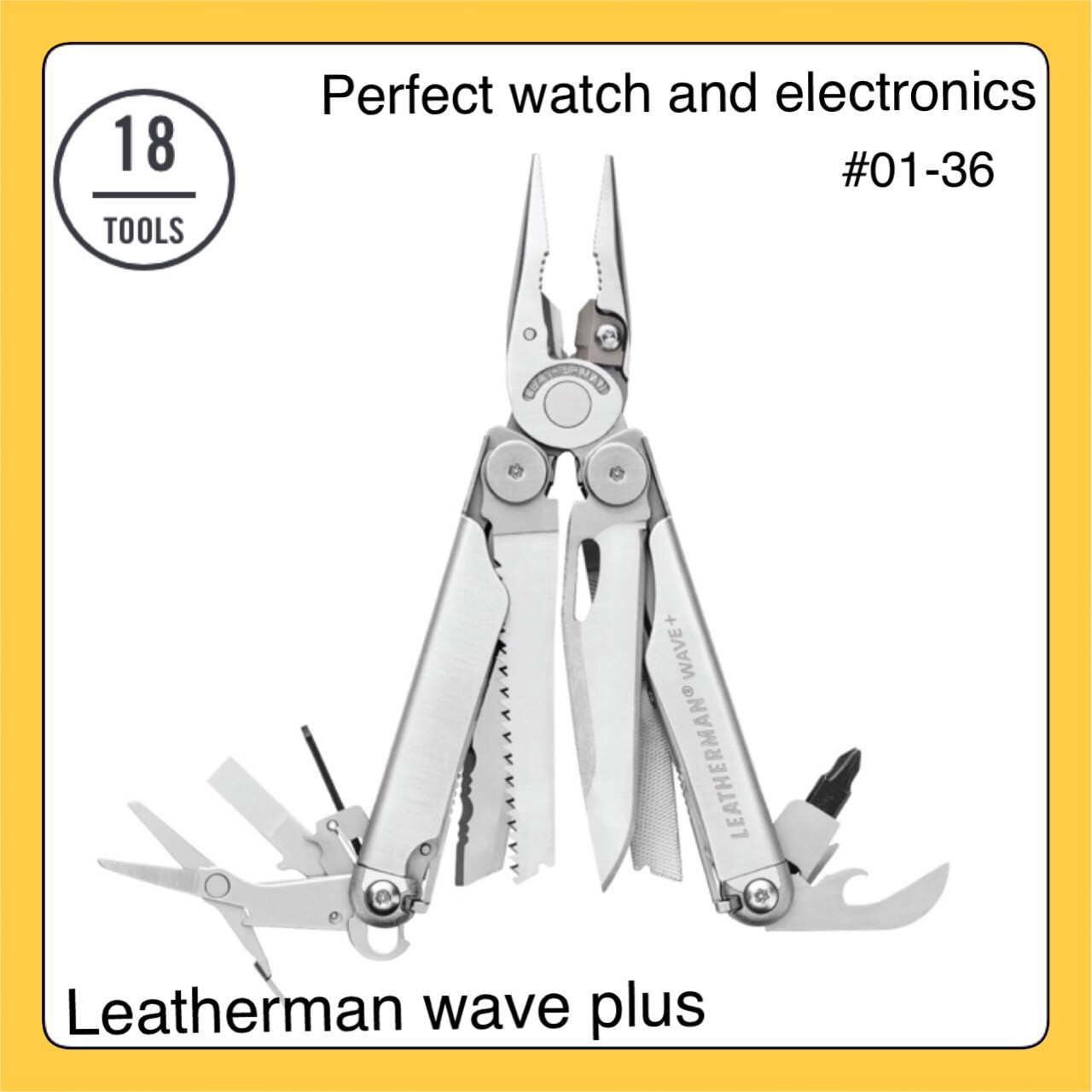 Leatherman Wave+ Multi-Tool W/ Nylon Sheath