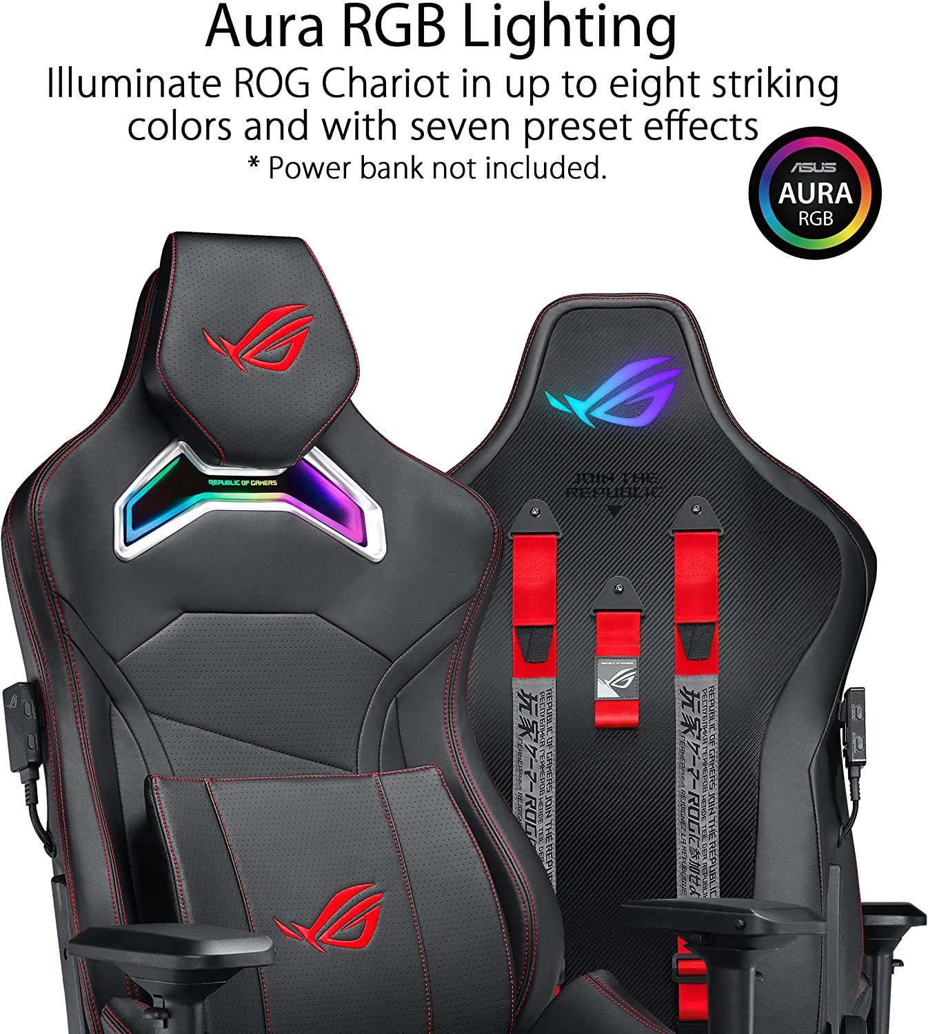 ASUS ROG CHARIOT RGB GAMING CHAIR (2Y) 192876322789