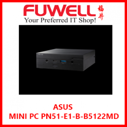 ASUS MINI PC PN51-E1-B-B5122MD?AMD R5-5500U/WIFI 6/BT/HDMI/D