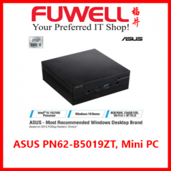 ASUS MINIPC PN62-B5019ZT?I5-10210U/8GB/256 SSD/WIN 10?