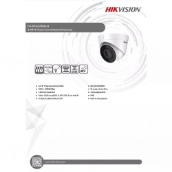 HIKVISION DS-2CD1323G0-IUF AUDIO DOME IP POE CAMERA