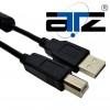 ATZ USB 2.0 A-MALE TO B-MALE PRINTER/SCANNER CABLE 2M
