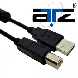 ATZ USB 2.0 A-MALE TO B-MALE PRINTER/SCANNER CABLE 5M