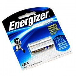 ENERGIZER ULTIMATE LITHIUM AAA BATTERIES 2PCS/PKT