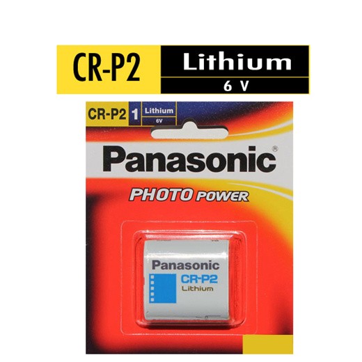 PANASONIC 6V LITHIUM CR-P2(1 PCS ONLY)