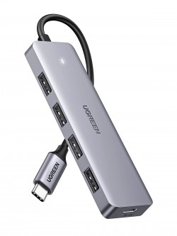 UGREEN 70336 4 PORT USB HUB TO TYPE C WITH MICRO USB POWER