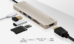 Aten UH3239 USB-C Multiport Mini Dock - PD60W