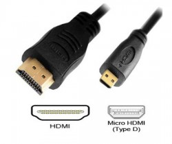 ATZ MICRO HDMI TO HDMI CABLE 1.8M