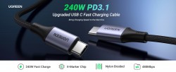 UGREEN 90440 USB-C TO USB-C 240W CABLE 2M