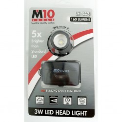 M10 Aluminium Focus 3W LED Head Light LE-343