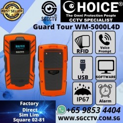 CHOICE Guard Tour WM-5000P4D GPS 4G LTE Real time Voice Call