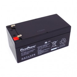 FIRST POWER LEAD ACID RECHARGEABLE BATTERY FP1232 12V 3.2AH