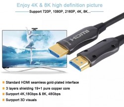 ATZ 4K HDMI CABLE ACTIVE OPTIC FIBRE 40M