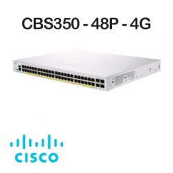 CISCO CBS350-48P-4G 48 PORT POE 370W ETHERNET SWITCH