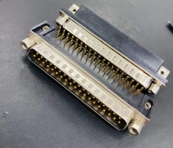 DB37 MALE PCB MOUNTING RIGHT ANGLE CONNECTOR