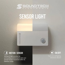 SOUNDTECH ML-339 AUTO-MOTION SENSOR LED NIGHT LIGHT