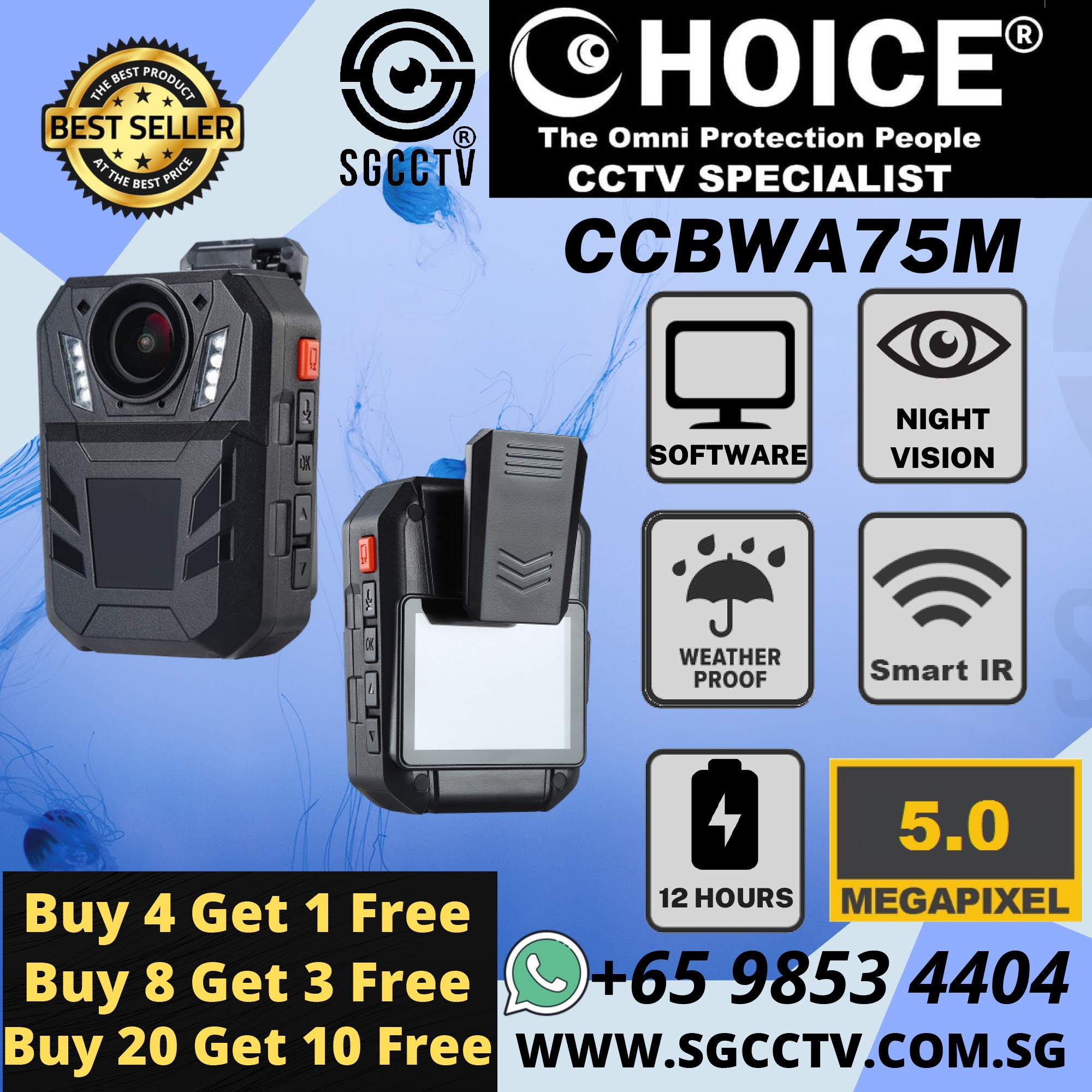 BODY WORN CAMERA CCBW9LSD | POLICE BODY WORN | BODY CAMERAS COMPARISON ...