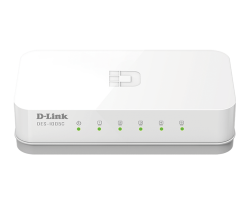 D-LINK 5-Port 10/100 Mbps Unmanaged Switch DES-1005C