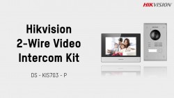 HIKVISION DS-KIS703-P VILLA TWO WIRE VIDEO INTERCOM