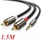 ugreen-10583-35mm-to-2-rca-audio-cable-15m