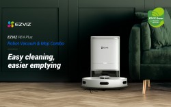 Ezviz robot vacuum & mop combo RE4 Plus easy clean office