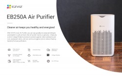 Ezviz air purifier EB250A 3 -stage filtration office