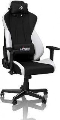 Nitro Concepts S300 Gaming Chair - black/white