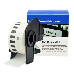  29mm x 15.24m White Continuous Film Tape  