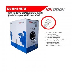 HIKVISION CAT 6 CABLE FOR CCTV AND NETWORKING (305M/DRUM)