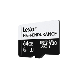 64GB - Lexar? High-Endurance microSDHC/microSDXC? UHS-I Card